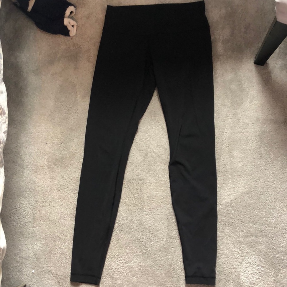 LULULEMON BLACK FULL LENGTH LEGGINGS